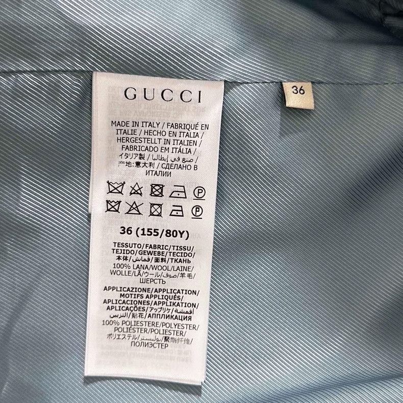 Gucci Gucci Gaoding Qianniao grid college-style suit 2506-Nextarr Size XS / US 0-2 / IT 36-38 - 6 Thumbnail
