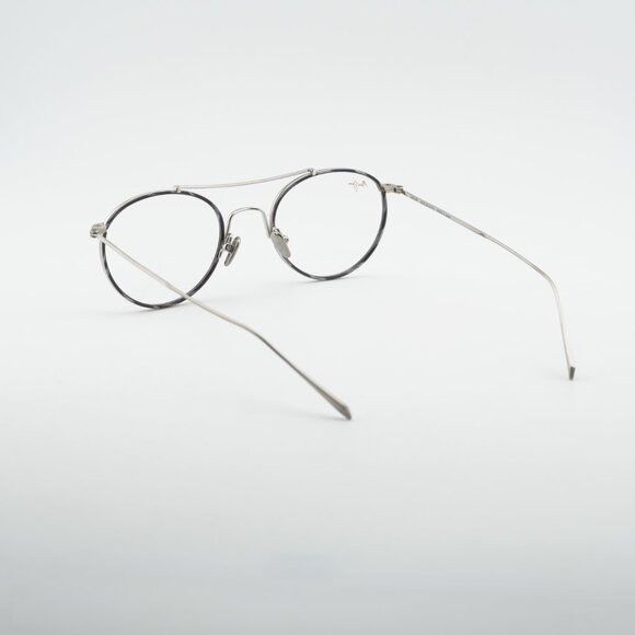 Maui Jim Maui Jim MJO 2419 17A Eyeglasses Silver 48mm Round Frame Size ONE SIZE - 4 Thumbnail