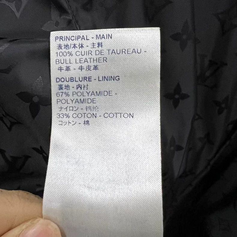 Louis Vuitton Louis Vuitton Black presbyopic reversible leather jacket 25 Size US M / EU 48-50 / 2 - 6 Thumbnail