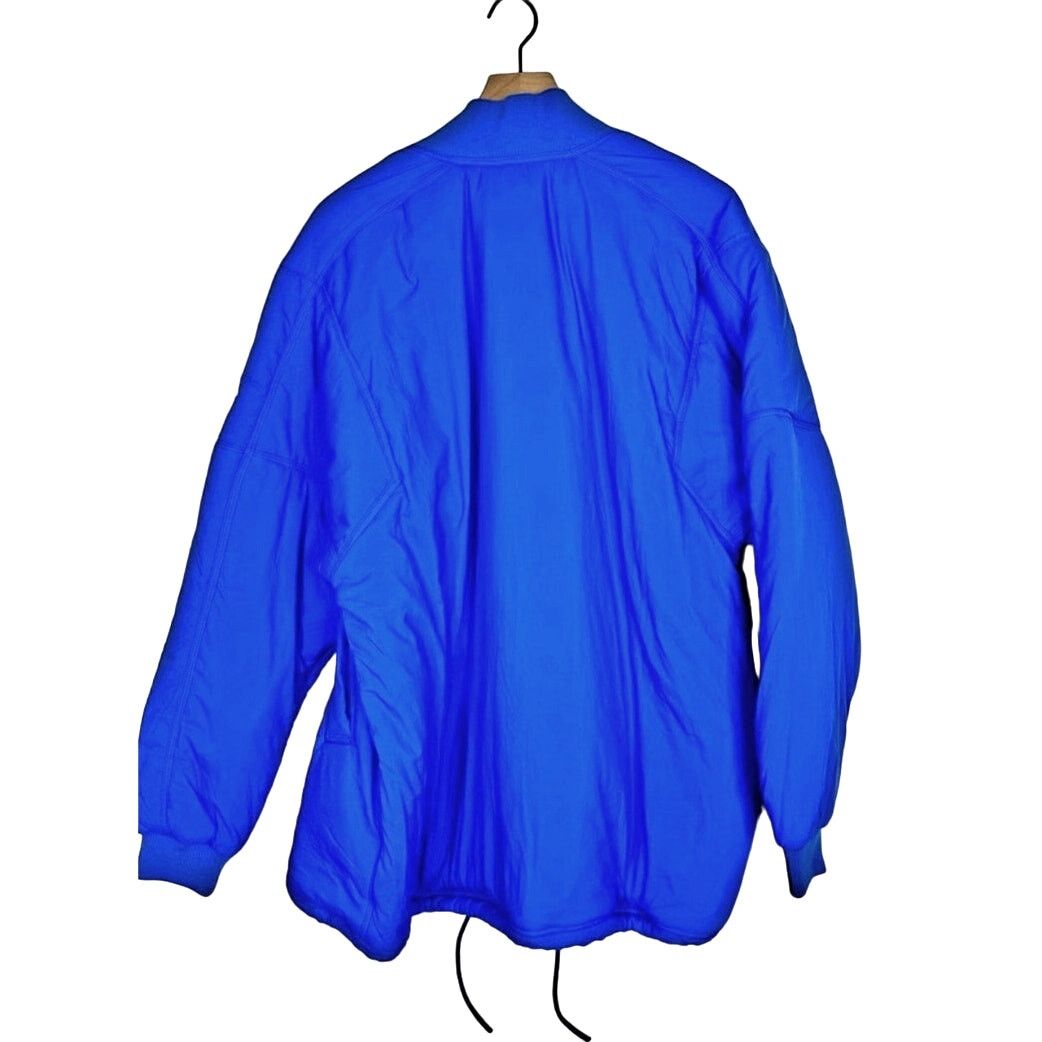 Free People New Free People MOVEMENT Midnight Moon Solid Bomber Jacket Size L / US 10 / IT 46 - 6 Thumbnail