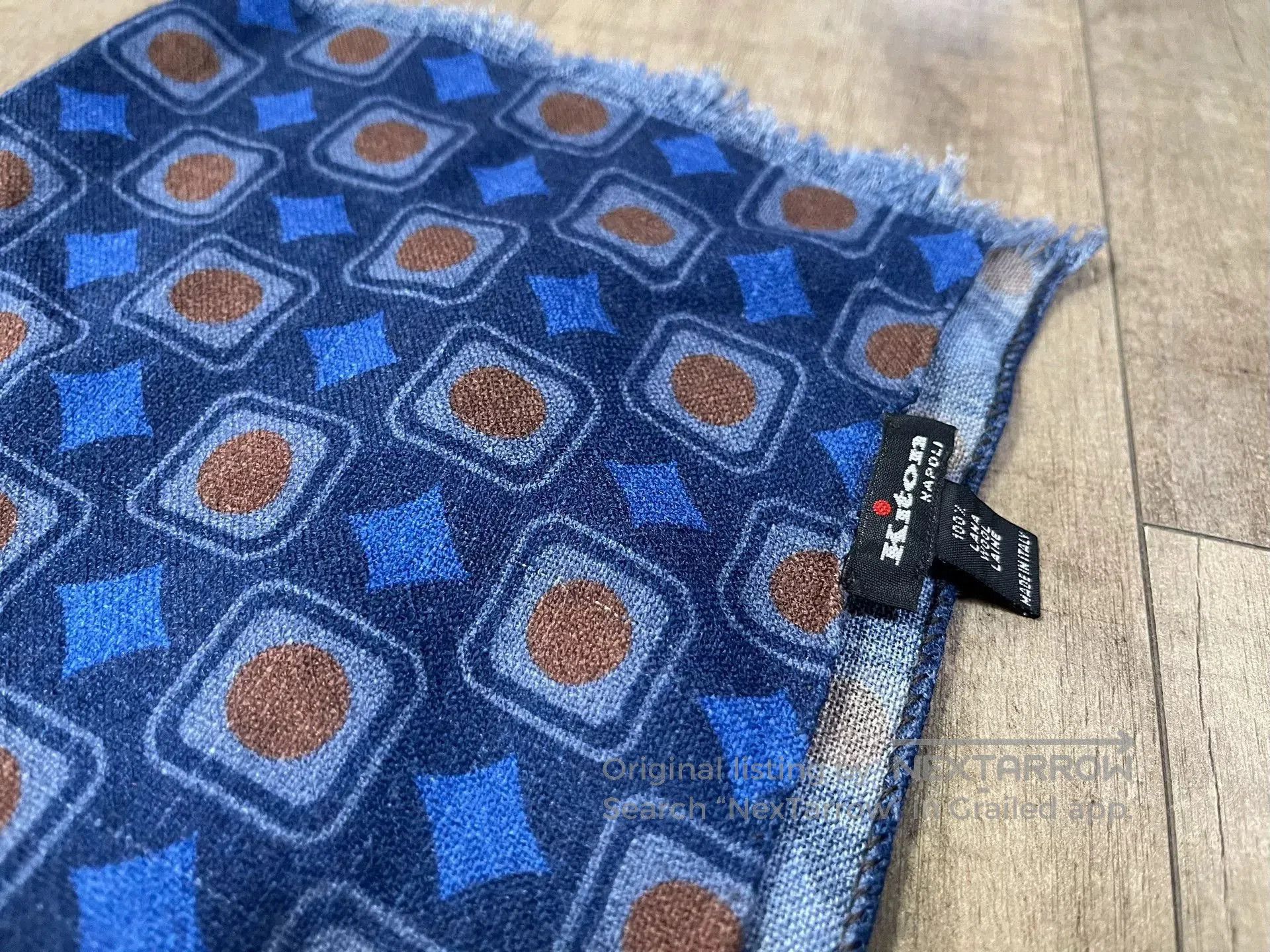 Kiton Kiton 100% Wool Scarf. Size ONE SIZE - 2 Thumbnail