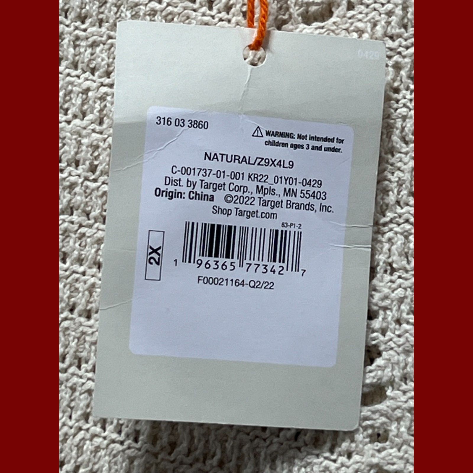 Other Knox Rose - Women's Crochet Pointelle Sweater With Short Puf Size XXL / US 16-18 / IT 52-54 - 10 Thumbnail