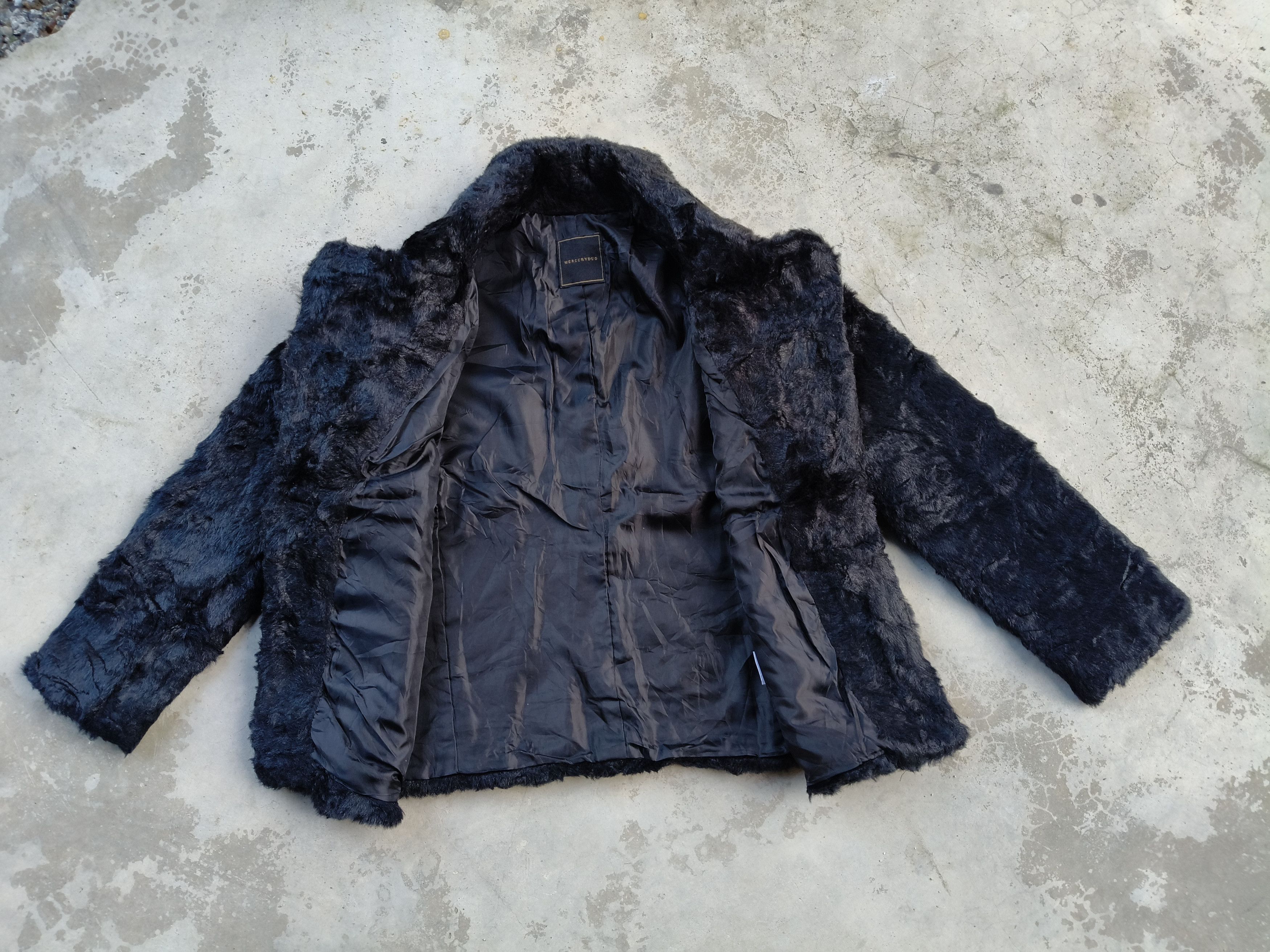 Japanese Brand Mercuryduo Faux Fur Jacket Size M / US 6-8 / IT 42-44 - 7 Thumbnail