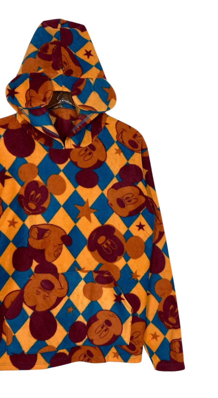 Disney Rare‼️ Disney Halloween Circus Mickey Mouse Hoodie Fleece Size S / US 4 / IT 40 - 3 Thumbnail