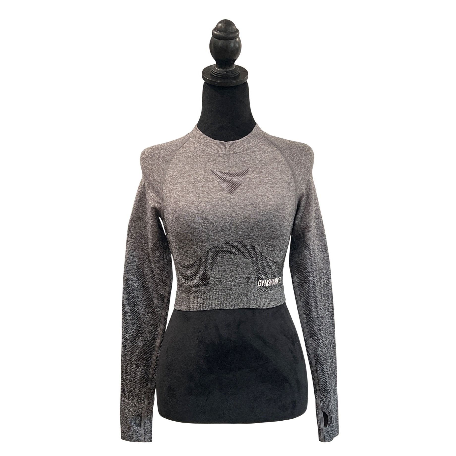 Gymshark Gymshark Womens Long Sleeve Seamless Crop Top Size Small Size S / US 4 / IT 40 - 9 Thumbnail