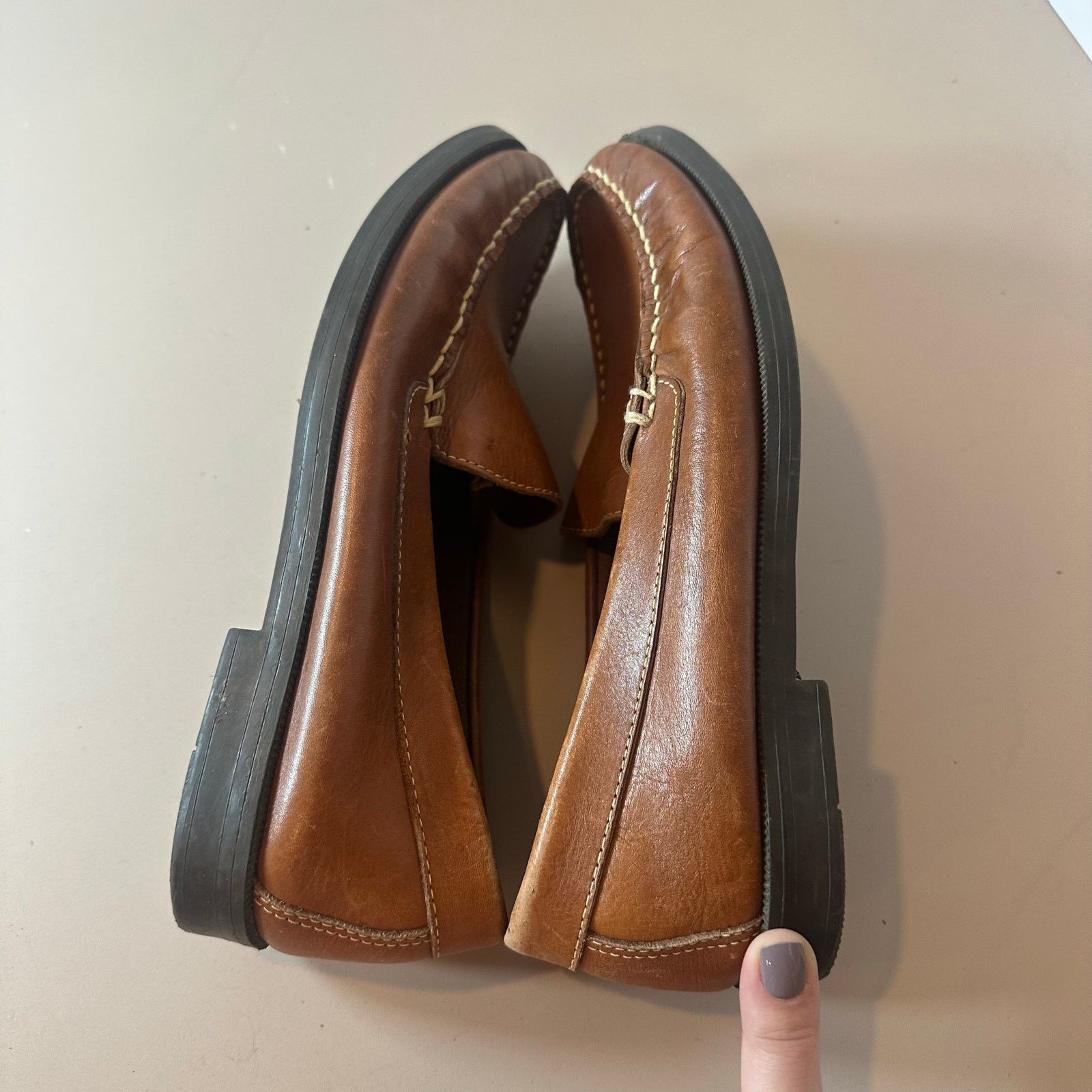 Other Decoys Auditions Leather Slip On Loafers Flats 10.5 10.5N Size US 10.5 / IT 40.5 - 5 Thumbnail