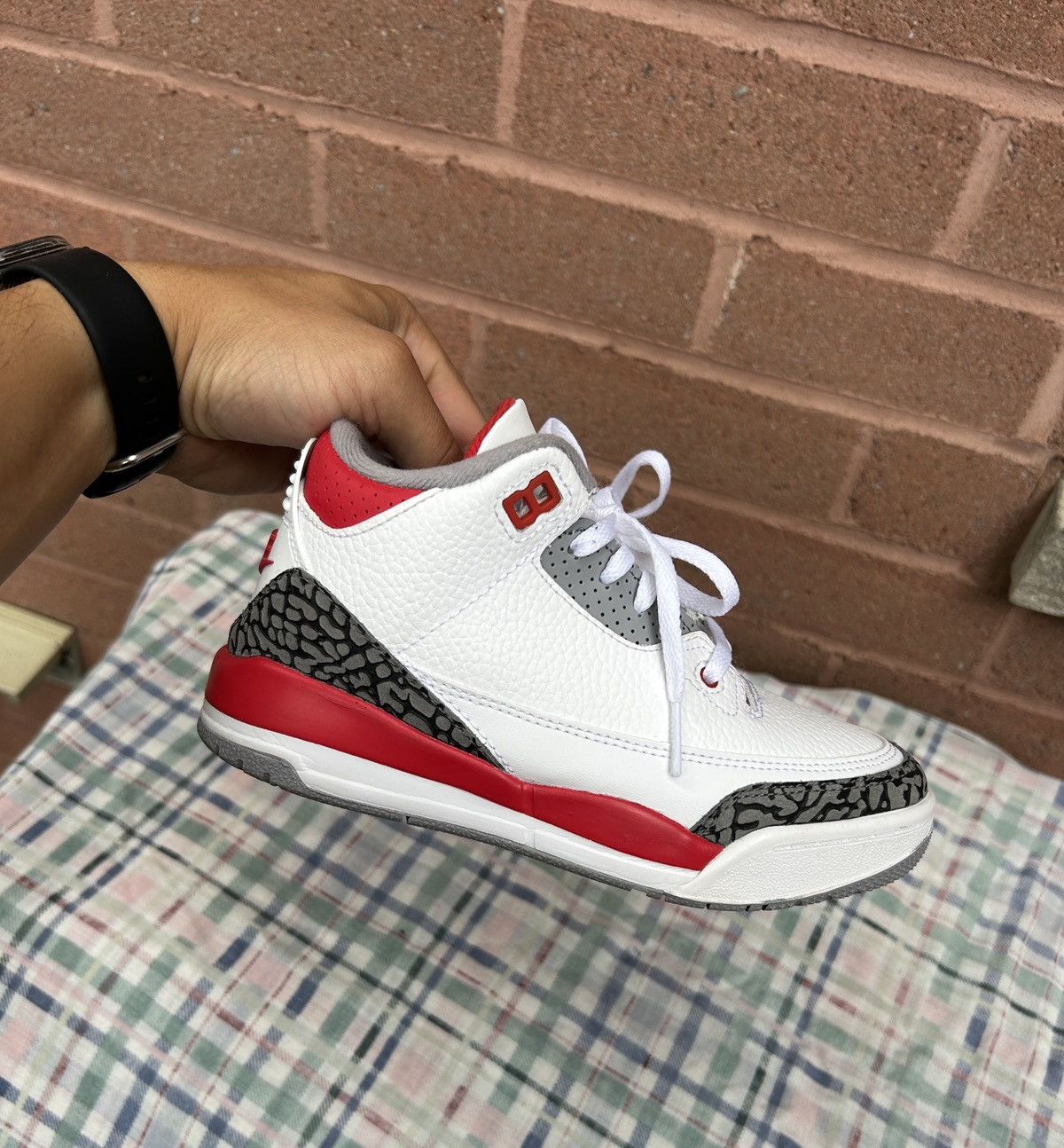 Jordan Brand Air Jordan 3 Retro PS Fire red Size US 4 / IT 34 - 8 Thumbnail