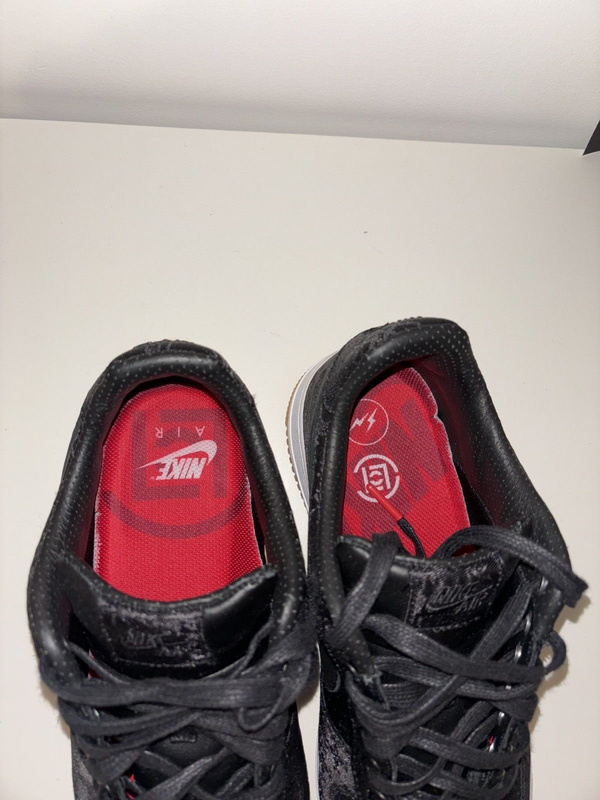 CLOT × Nike Nike x Clot Air Force 1 Black Silk - US 9 Size US 9 / EU 42 - 4 Thumbnail