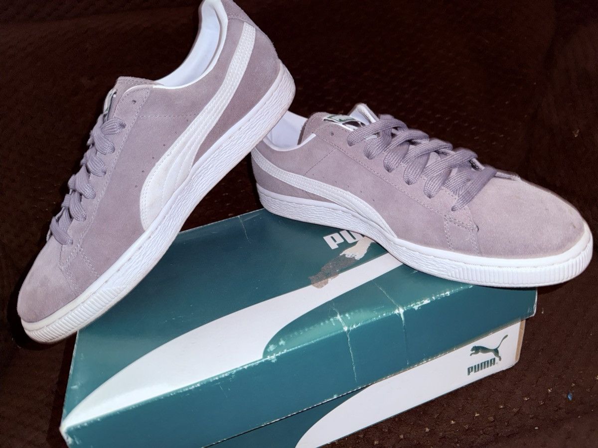 Puma Puma Suede Classic+ XXI, Steeple Grey sz10, VGC w/ OG Box! Size US 10 / EU 43 - 1 Thumbnail