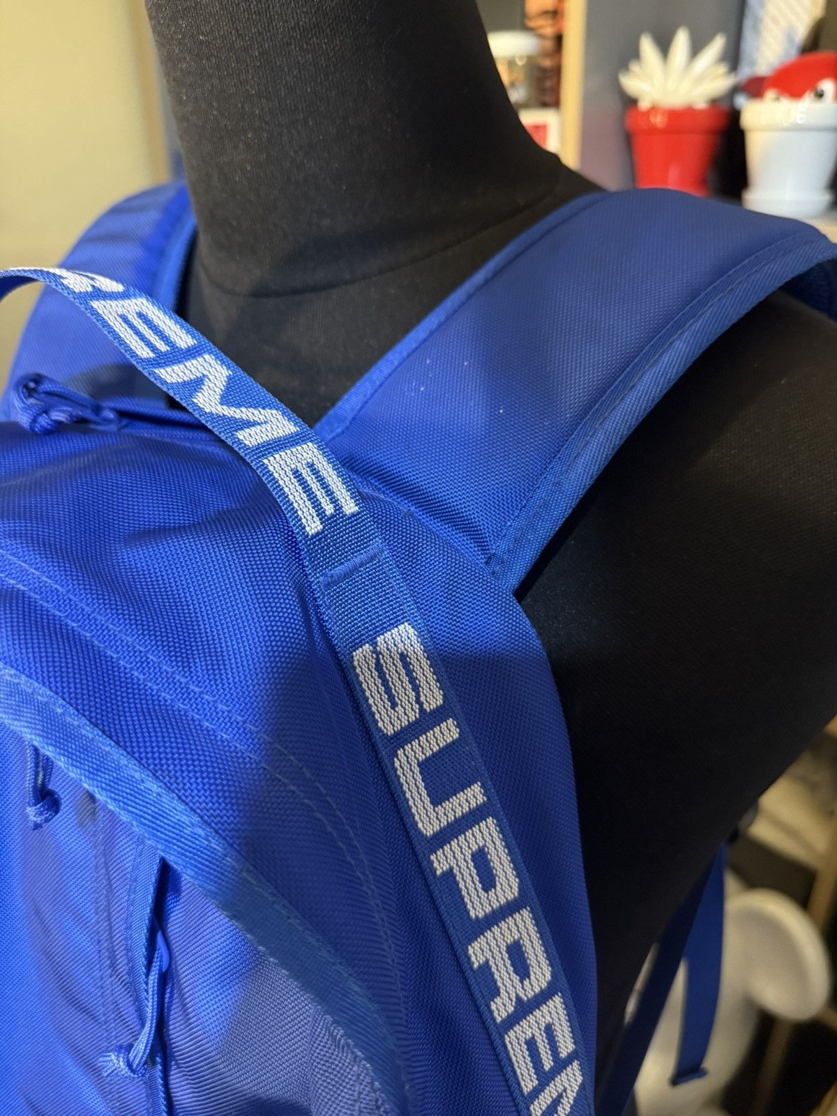 Supreme Supreme Blue Backpack SS18 Size ONE SIZE - 3 Thumbnail