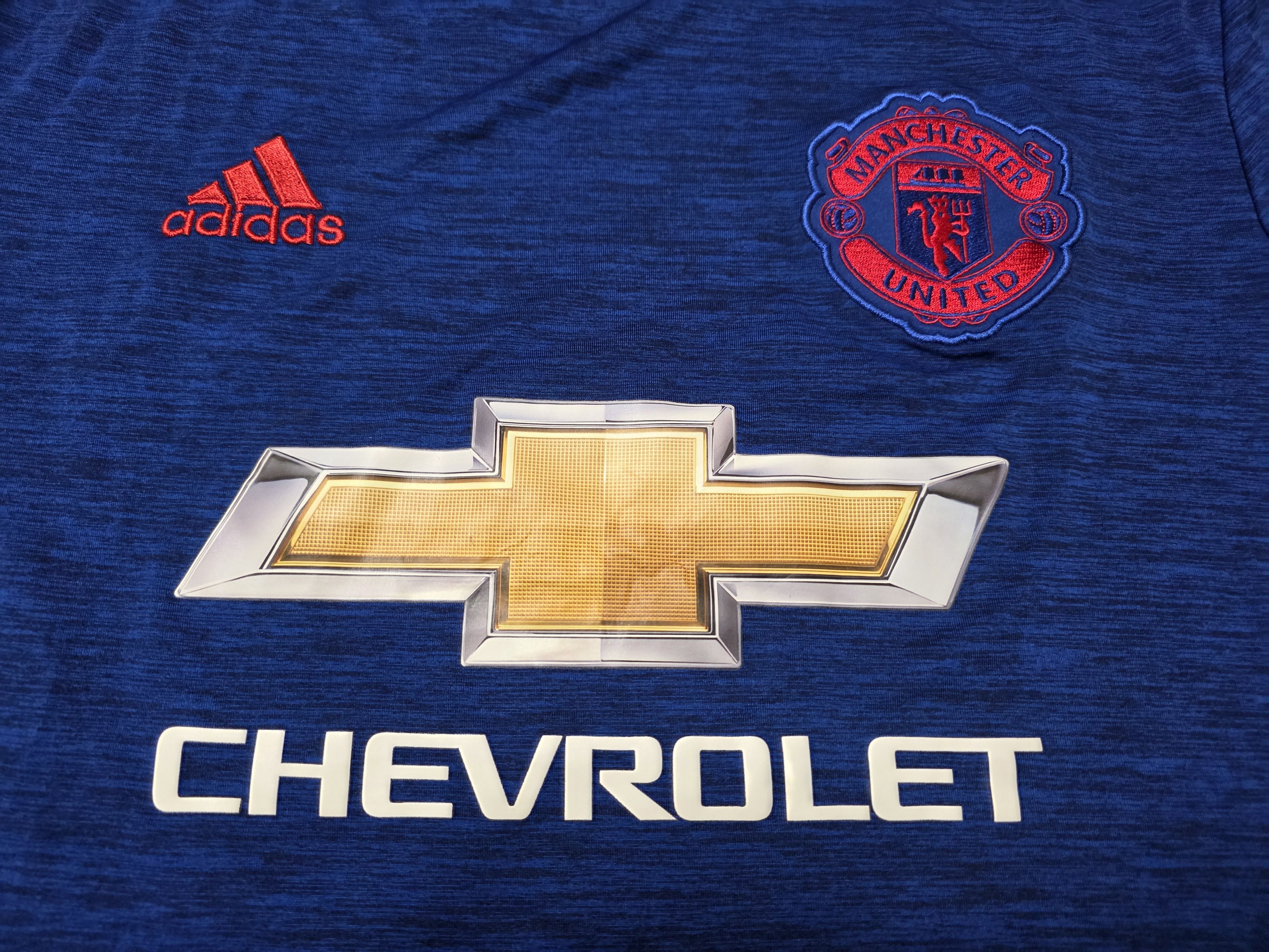 Adidas MANCHESTER UNITED 2016 2017 AWAY FOOTBALL SOCCER JERSEY Size US M / EU 48-50 / 2 - 3 Thumbnail