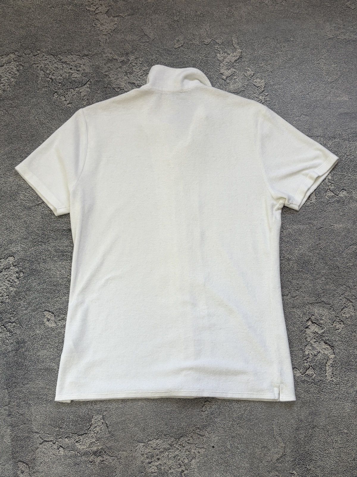 Reiss REISS Turin Terry Towelling Cuban Collar Shirt White S Size US S / EU 44-46 / 1 - 2 Thumbnail