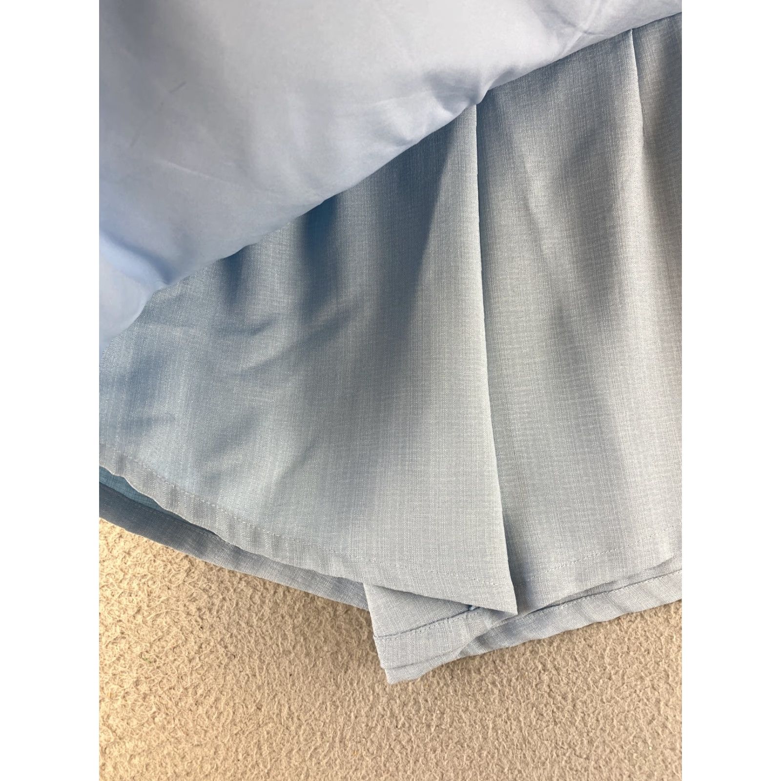Lulus LULUS Tennis Skort Skirt Women's Short Size M Light Blue Solid Size 32" / US 10 / IT 46 - 6 Thumbnail