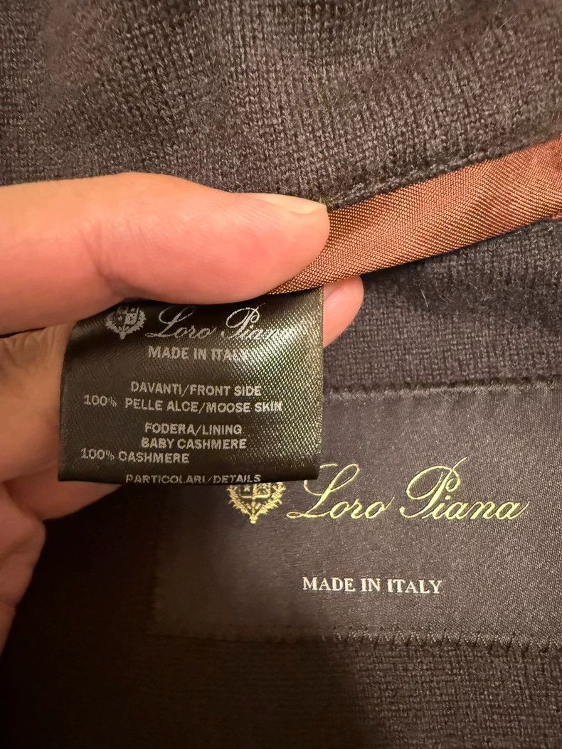 Loro Piana LORO PIANA A baby cashmere coat with elk skin Size M / US 6-8 / IT 42-44 - 4 Thumbnail