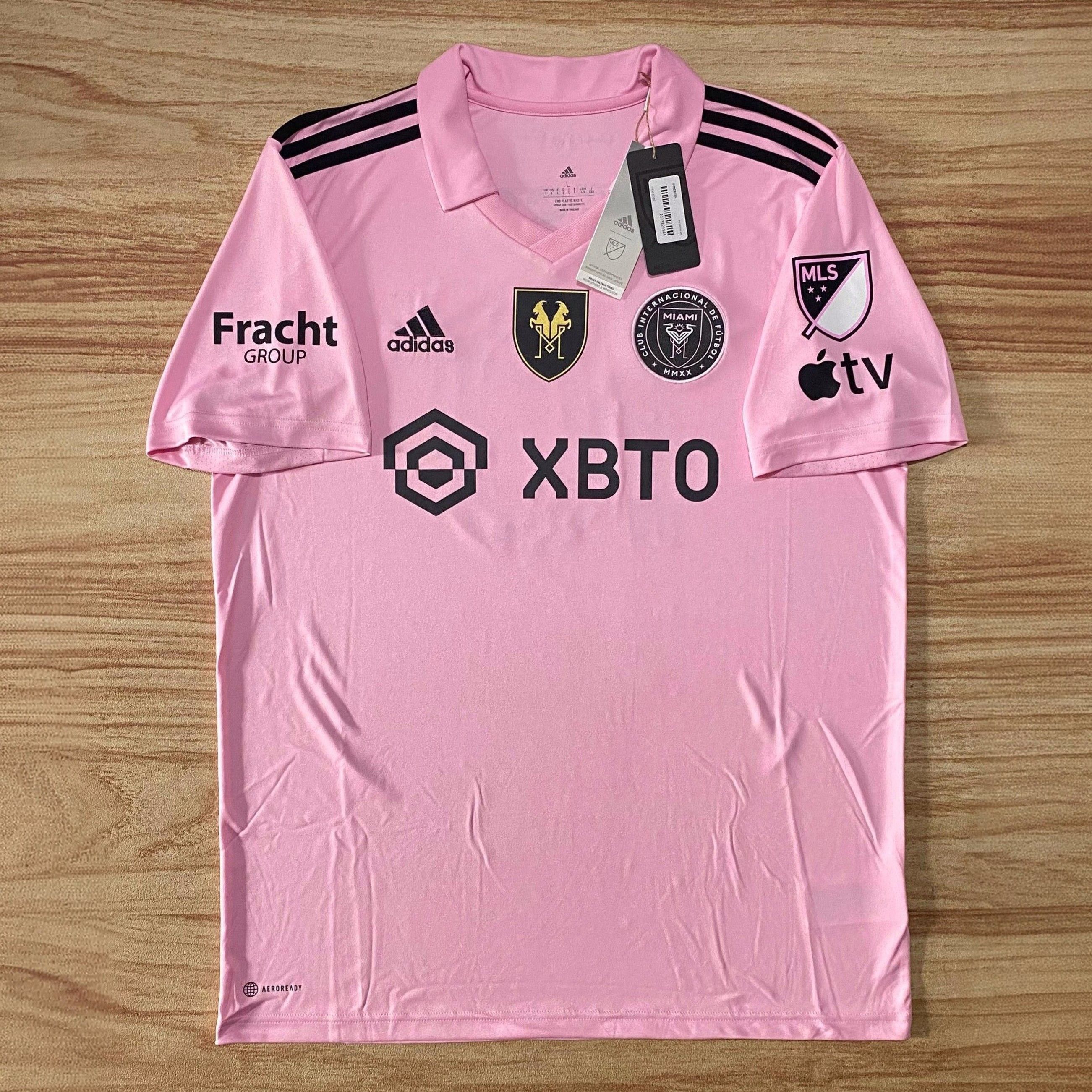 Adidas Inter Miami Lionel Messi Goat 2023-2024 Home Jersey Size US L / EU 52-54 / 3 - 1 Thumbnail
