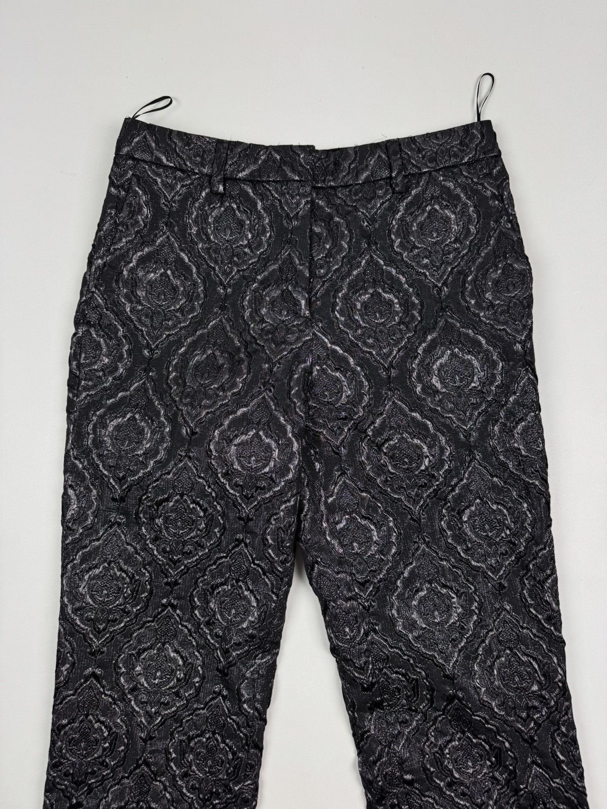 N21 N21 Number 21 Pattern Embroidered Women’s Chino Trousers Size 27" / US 4 / IT 40 - 6 Thumbnail
