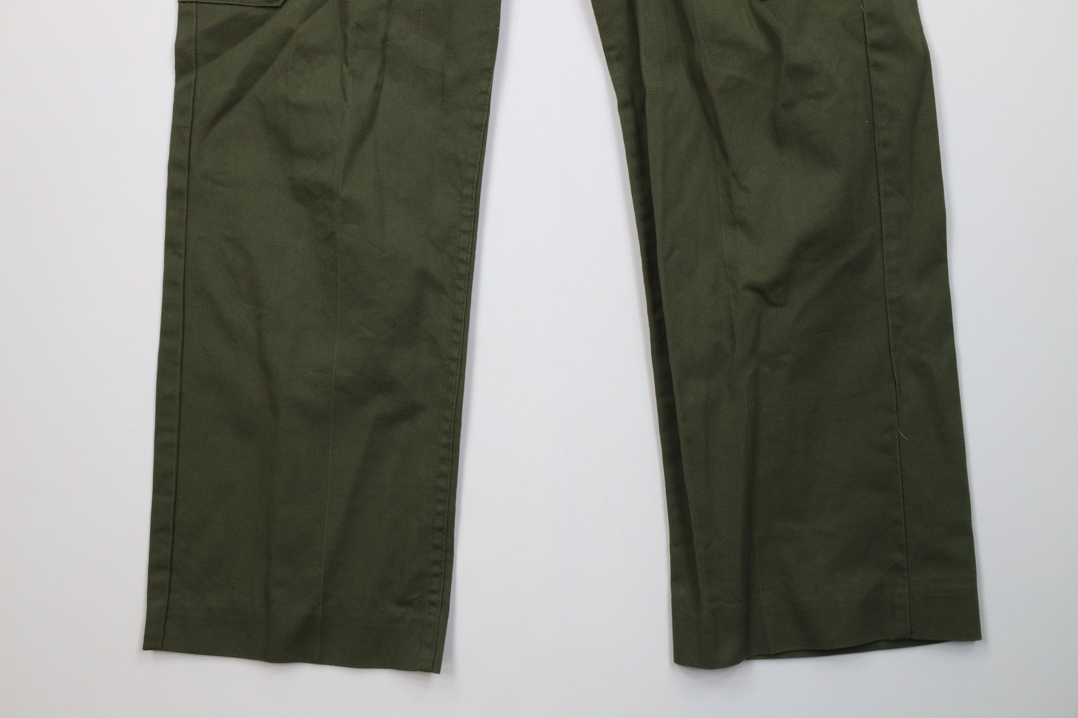 Vintage Vintage 70s Streetwear Military Style Utility Cargo Pants Size US 30 / EU 46 - 4 Thumbnail