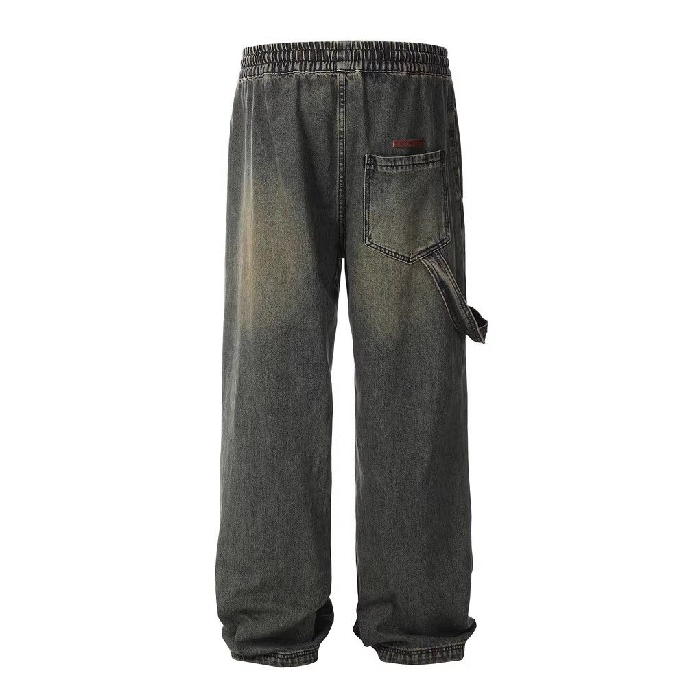 Japanese Brand × Jean Washed distressed vintage loose casual jeans Size US 32 / EU 48 - 3 Thumbnail