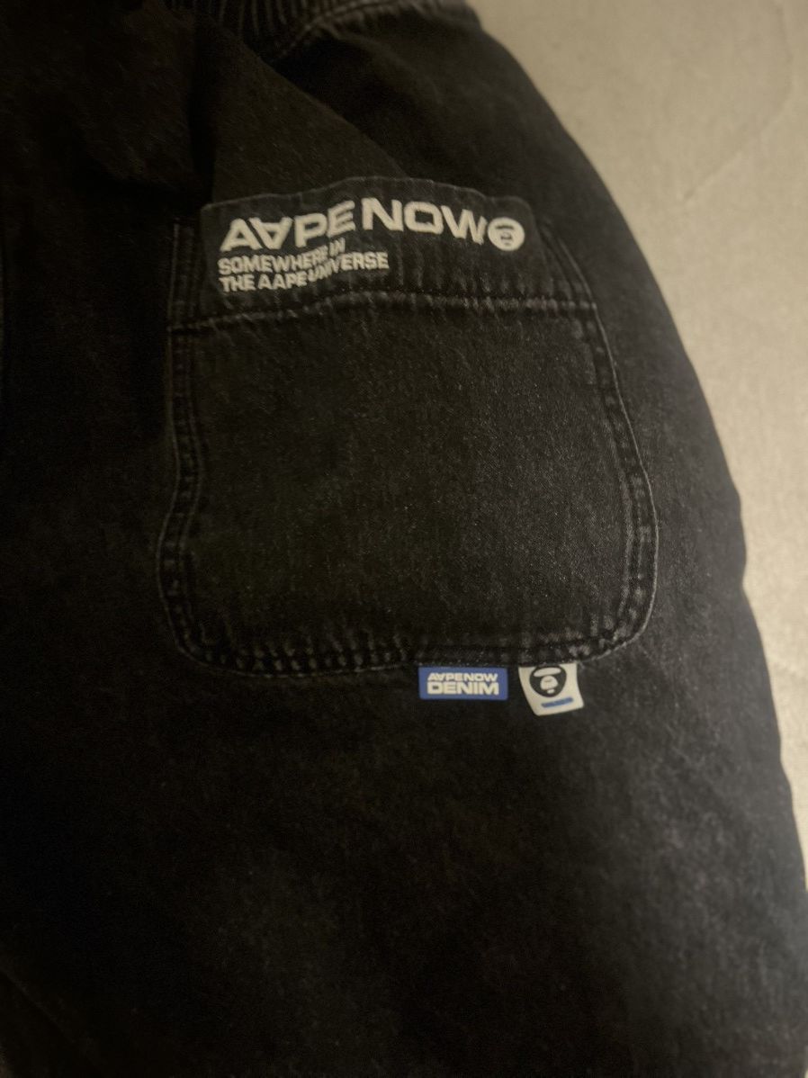 Aape Aape Denim Shorts Size US 30 / EU 46 - 6 Thumbnail