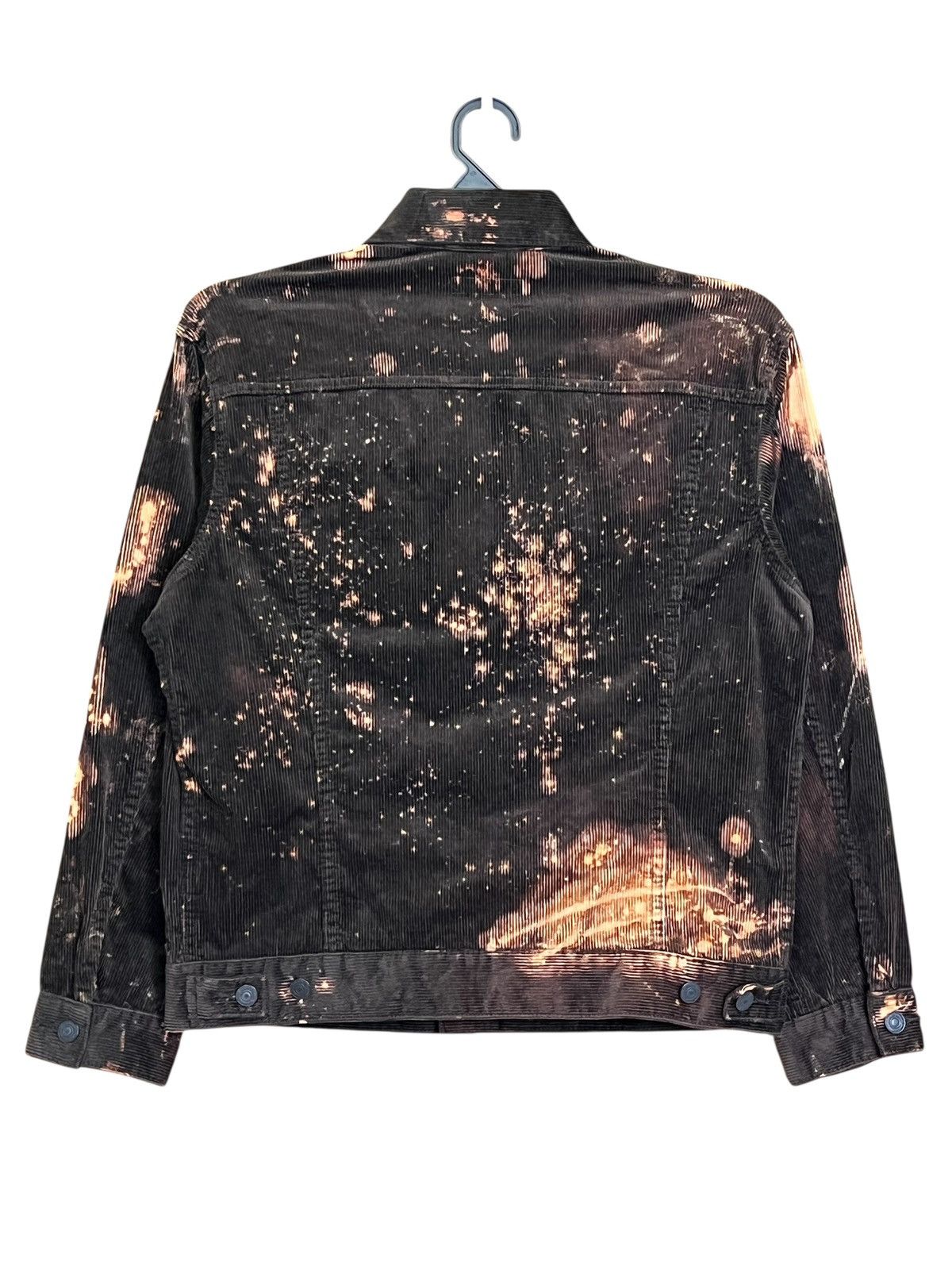 Japanese Brand UNIQLO acid washed punk rock&roll trucker corduroy jackets Size US S / EU 44-46 / 1 - 3 Thumbnail