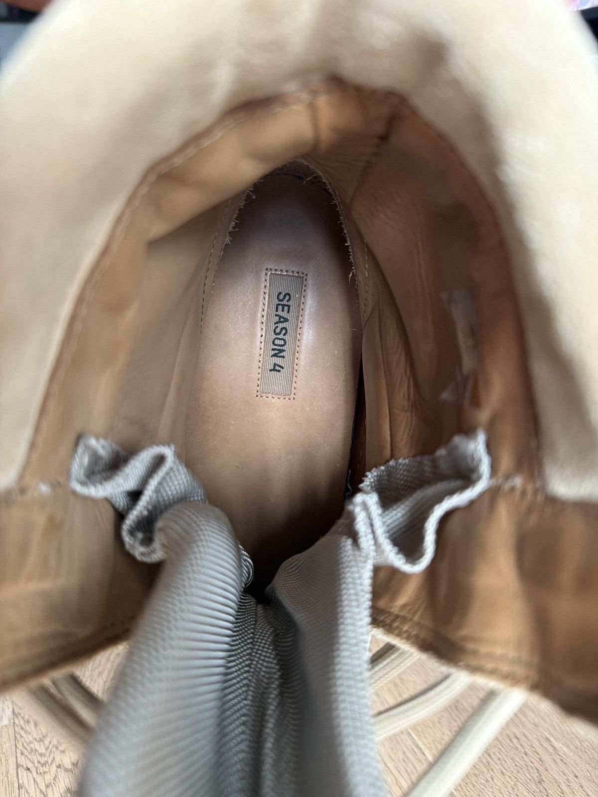 Yeezy Yeezy Season 4 Combat Boots Sand Size US 13 / EU 46 - 4 Thumbnail