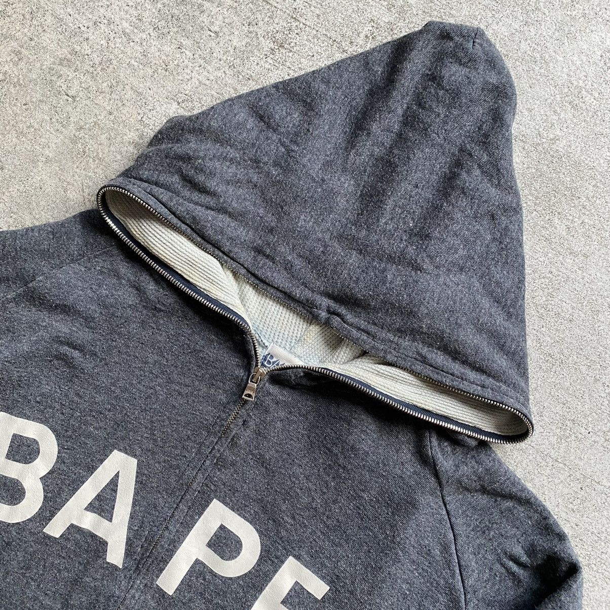 Bape Bape Thermal Full Zip Hoodie Size US XL / EU 56 / 4 - 2 Thumbnail