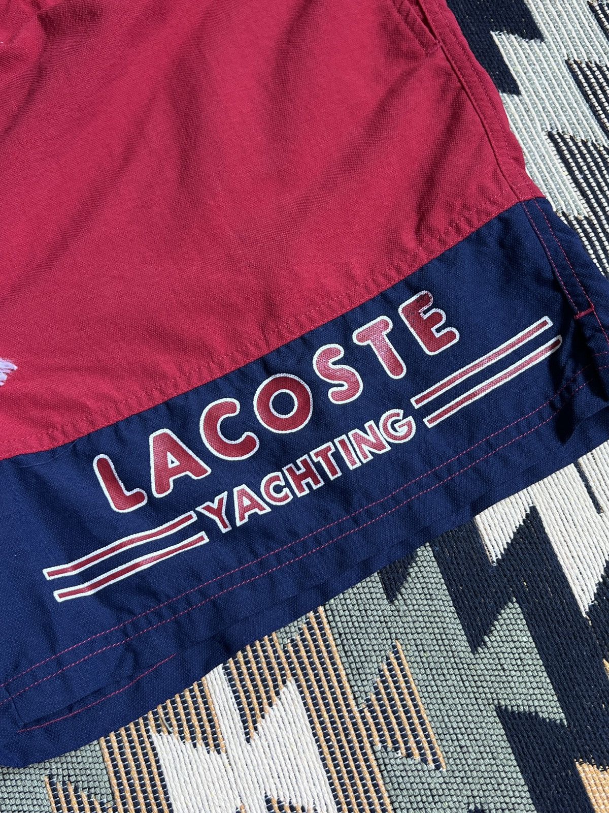 Lacoste Vintage Lacoste Chemise Yachting Swim Shorts Size US 36 / EU 52 - 4 Thumbnail
