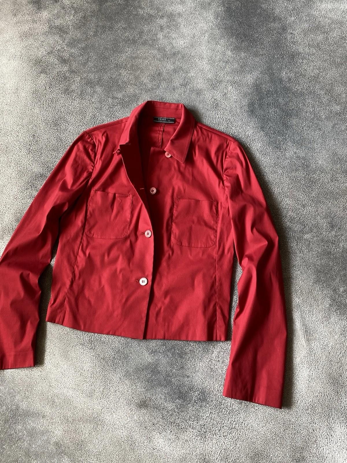 Prada S/S 1997 Prada Runway Double Pocket Blouse Shirt Vintage Size M / US 6-8 / IT 42-44 - 7 Thumbnail