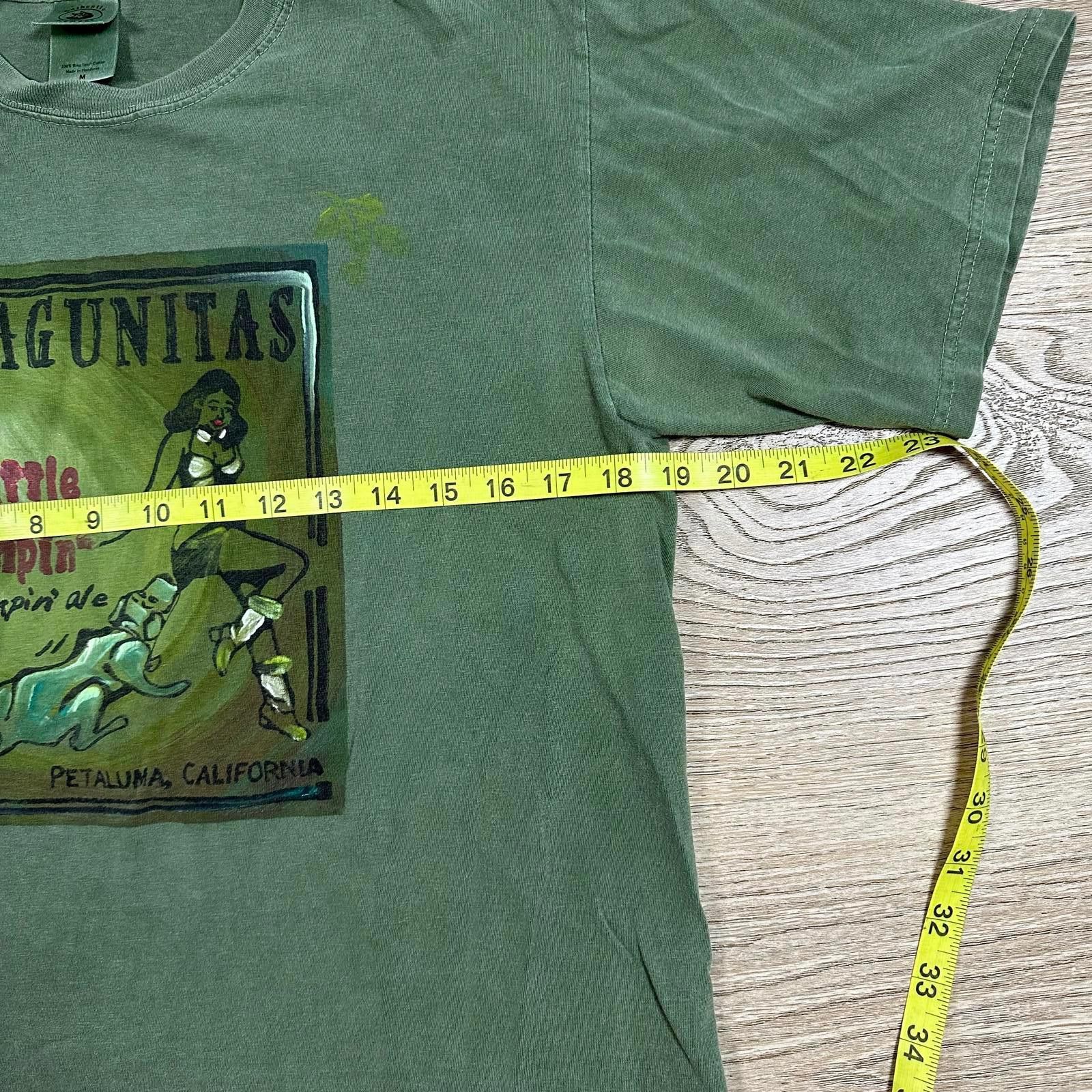 Other Lagunitas Mens T-shirt Medium Green Vintage Graphic Size US M / EU 48-50 / 2 - 5 Thumbnail