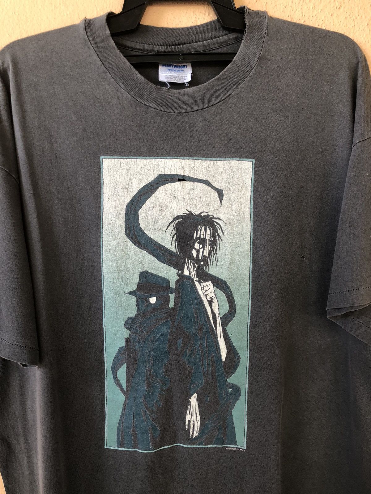 DC Comics × Vintage Vintage 90s The SANDMAN Dc Comics Rare Tee Size US XL / EU 56 / 4 - 2 Thumbnail