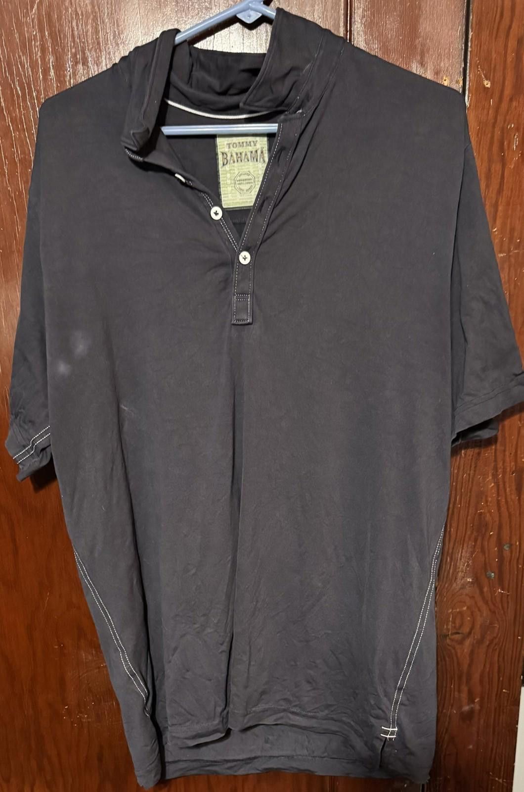 Tommy Bahama New England Patriots Tommy Bahama S/S Polo Men M Blue Size ONE SIZE - 1 Thumbnail