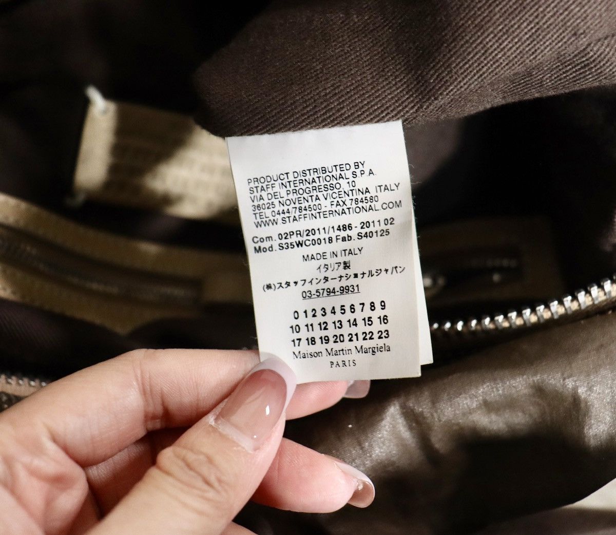 Maison Margiela Maison Martin Margiela 2way Waxed Bag（cowhide） Size ONE SIZE - 11 Thumbnail