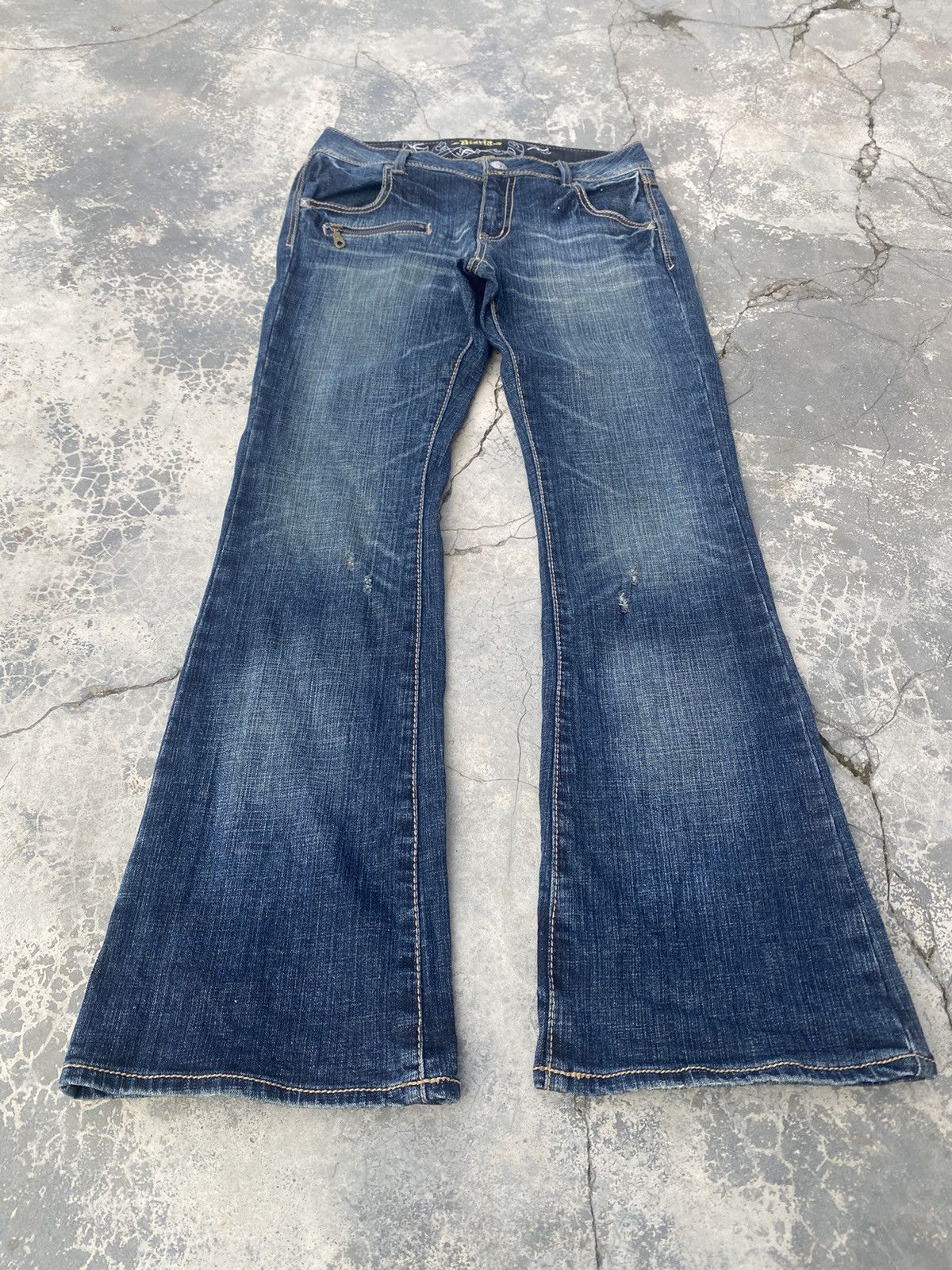 If Six Was Nine × Japanese Brand DIARIA Studded Flare Size US 28 / EU 44 - 13 Thumbnail