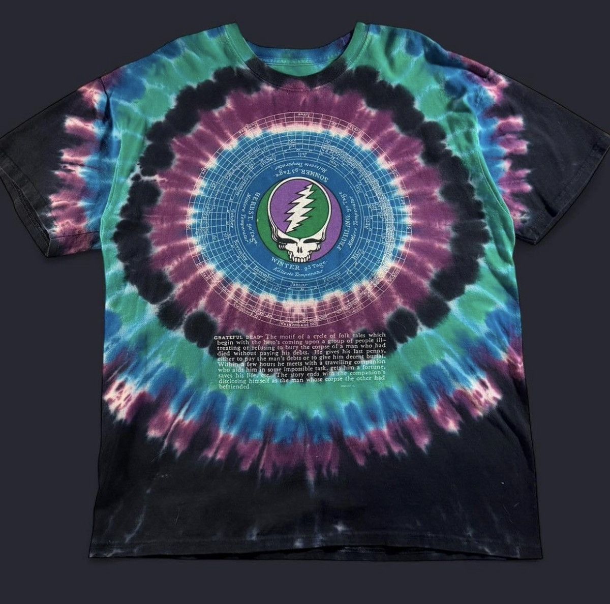 Other 2000 grateful dead 25th anniversary liquid blue tee xl Size US XL / EU 56 / 4 - 1 Thumbnail