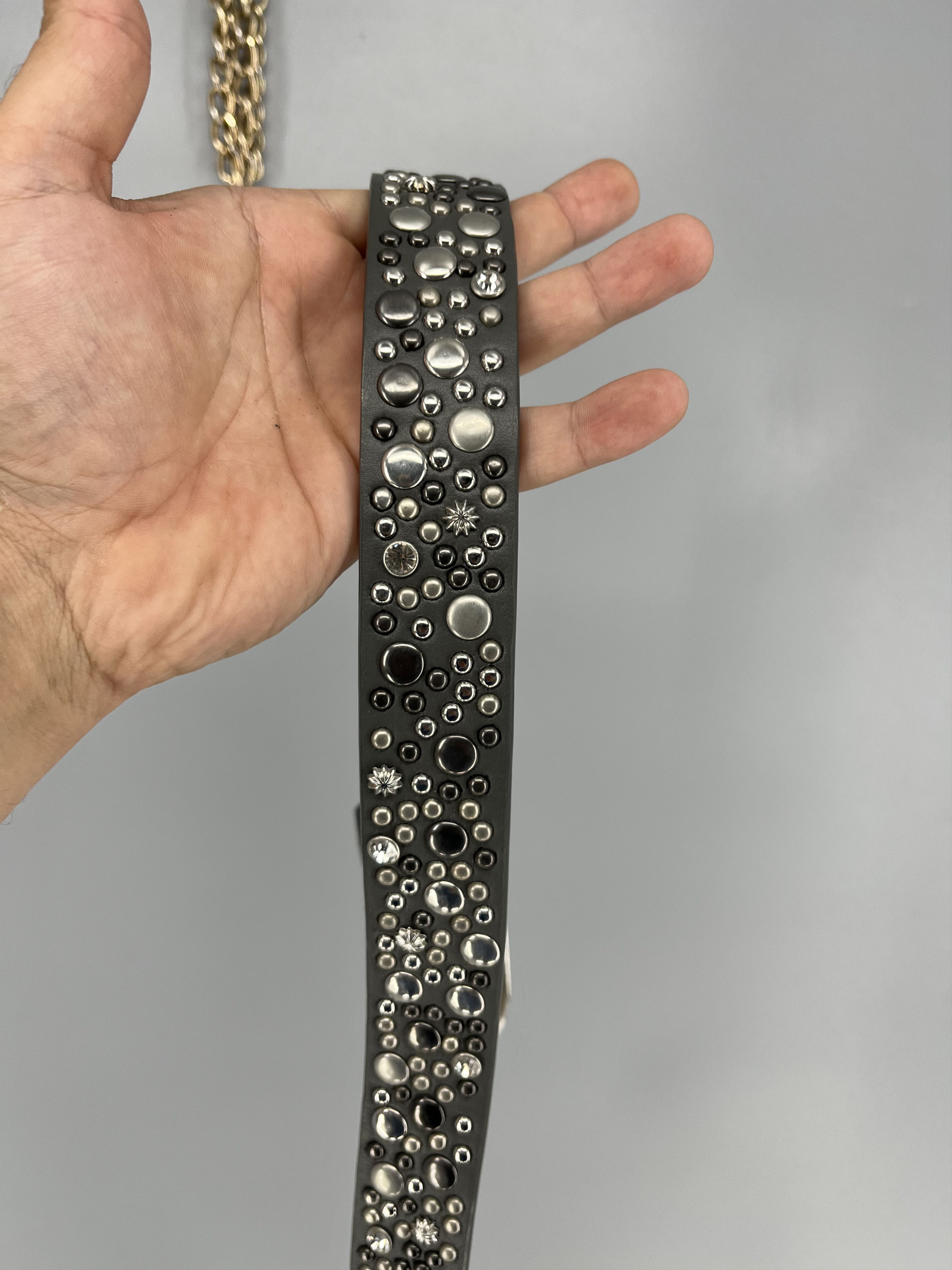 Japanese Brand Vintage 90s Punk Belt Leather Band Rock Y2K 90s Y2K Size ONE SIZE - 4 Thumbnail