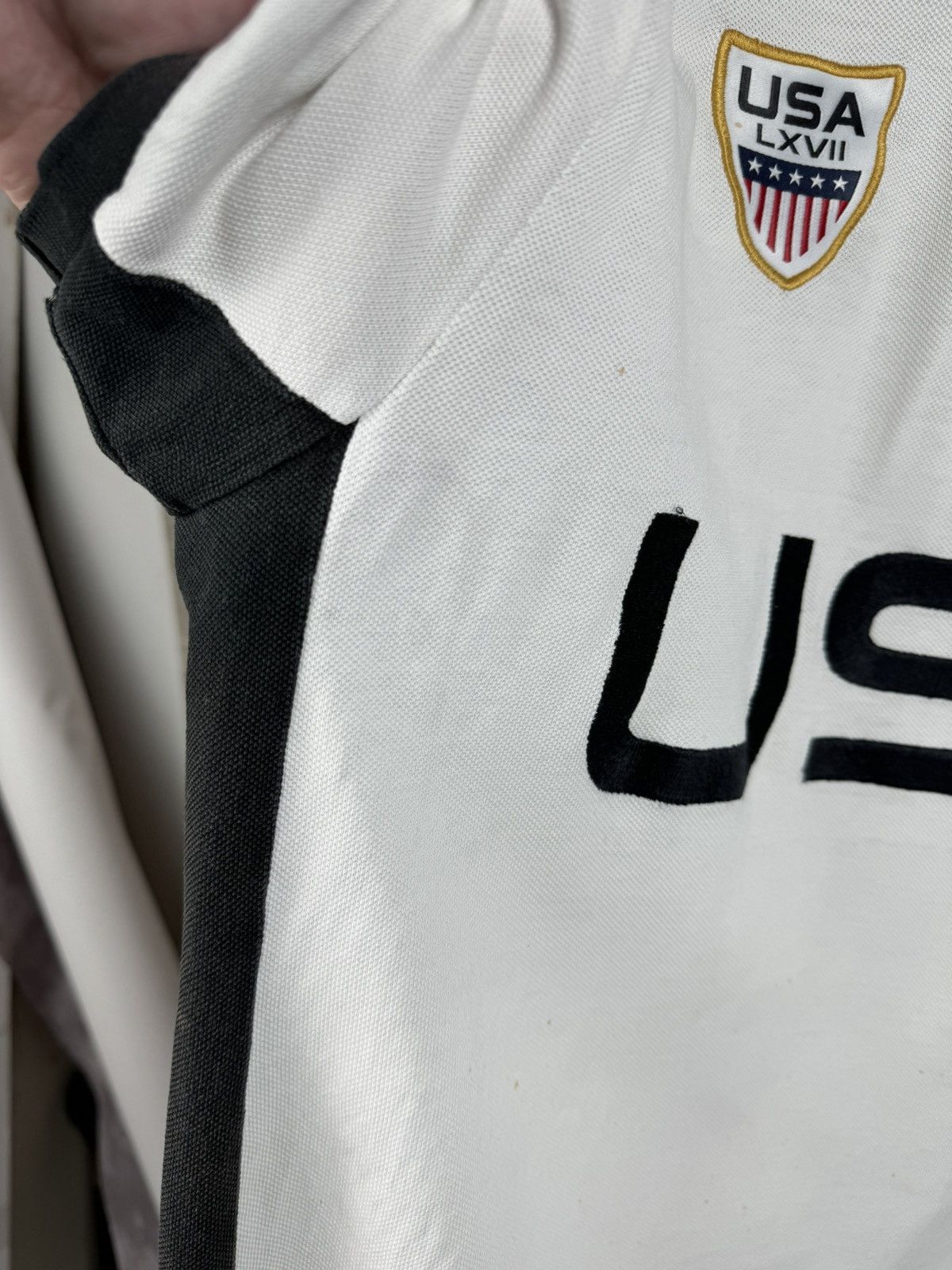 Polo Ralph Lauren POLO T-SHIRT WITH A HUGE LOGO USA 🇺🇸 POLO RALPH LAUREN SIZE M Size US M / EU 48-50 / 2 - 17 Thumbnail