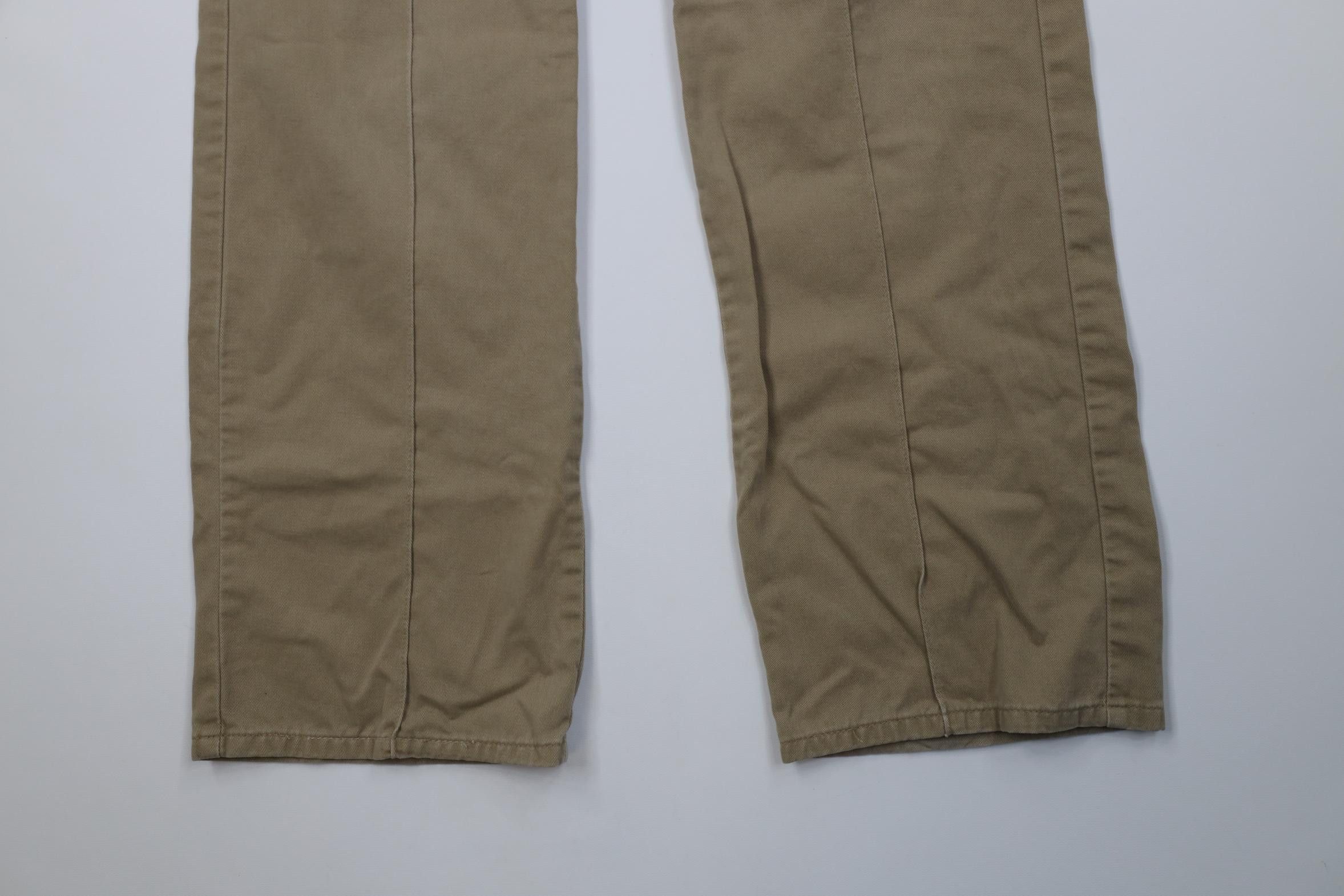 Levi's Vintage 90s Levi's L2 Babydoll Flared Wide Leg Cargo Pants Size 34" / US 12 / IT 48 - 4 Thumbnail