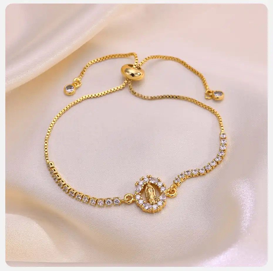 Other Luxury Bling CZ Stone Tennis Chain Bracelet Size ONE SIZE - 1 Thumbnail