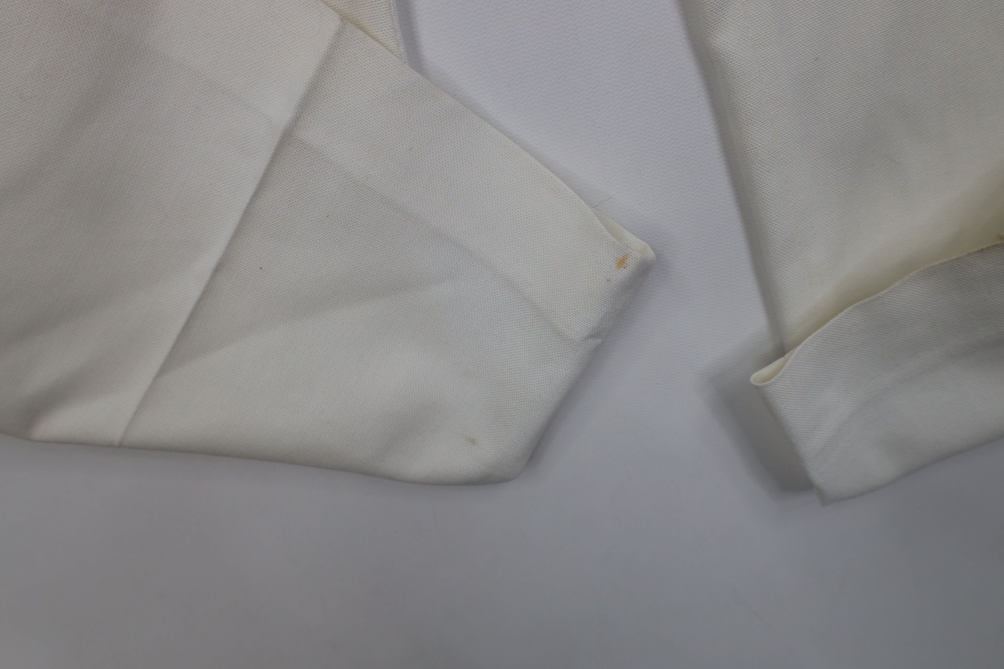 Vintage Vintage 70s Streetwear Knit Flared Wide Leg Pants White Size US 38 / EU 54 - 6 Thumbnail