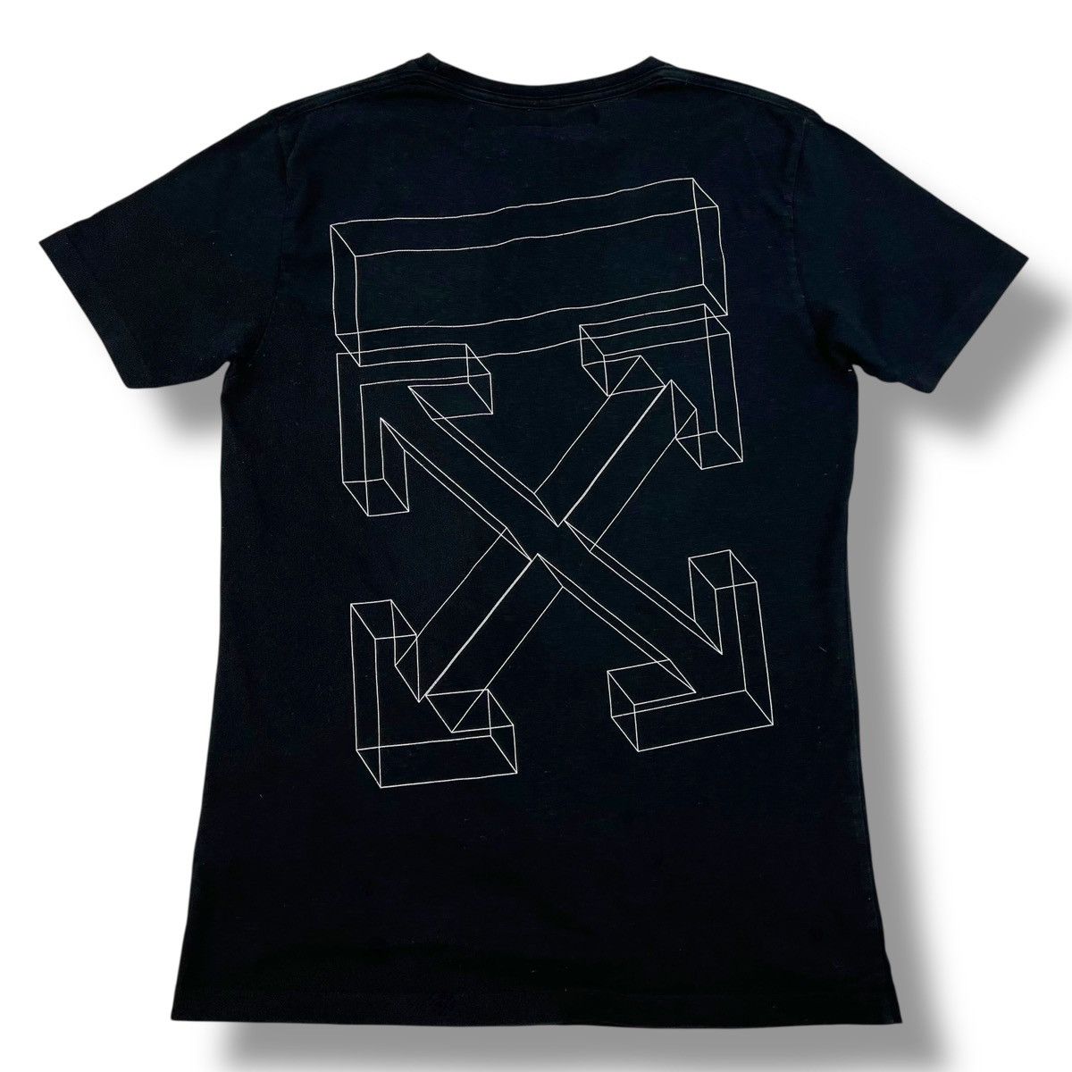 Off-White Off-White 3D Arrows Black T Shirt Size US M / EU 48-50 / 2 - 2 Thumbnail