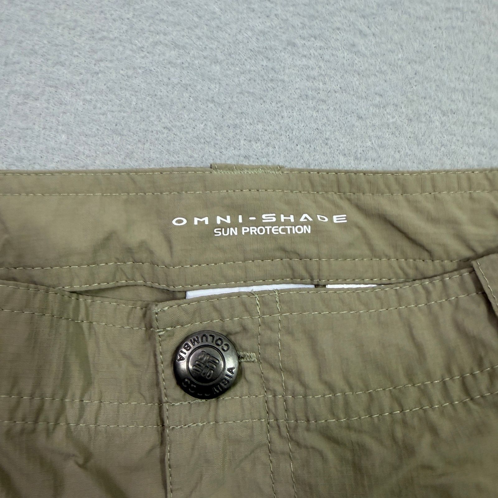 Columbia Columbia Convertible Cargo Pants Mens 40x32 Tan Khaki Hiking Size US 40 / EU 56 - 4 Thumbnail