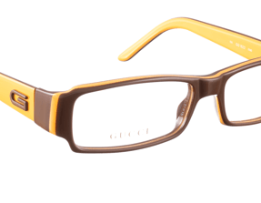 Gucci Gucci 00s Orange and Brown Plastic Glasses Size ONE SIZE - 4 Thumbnail
