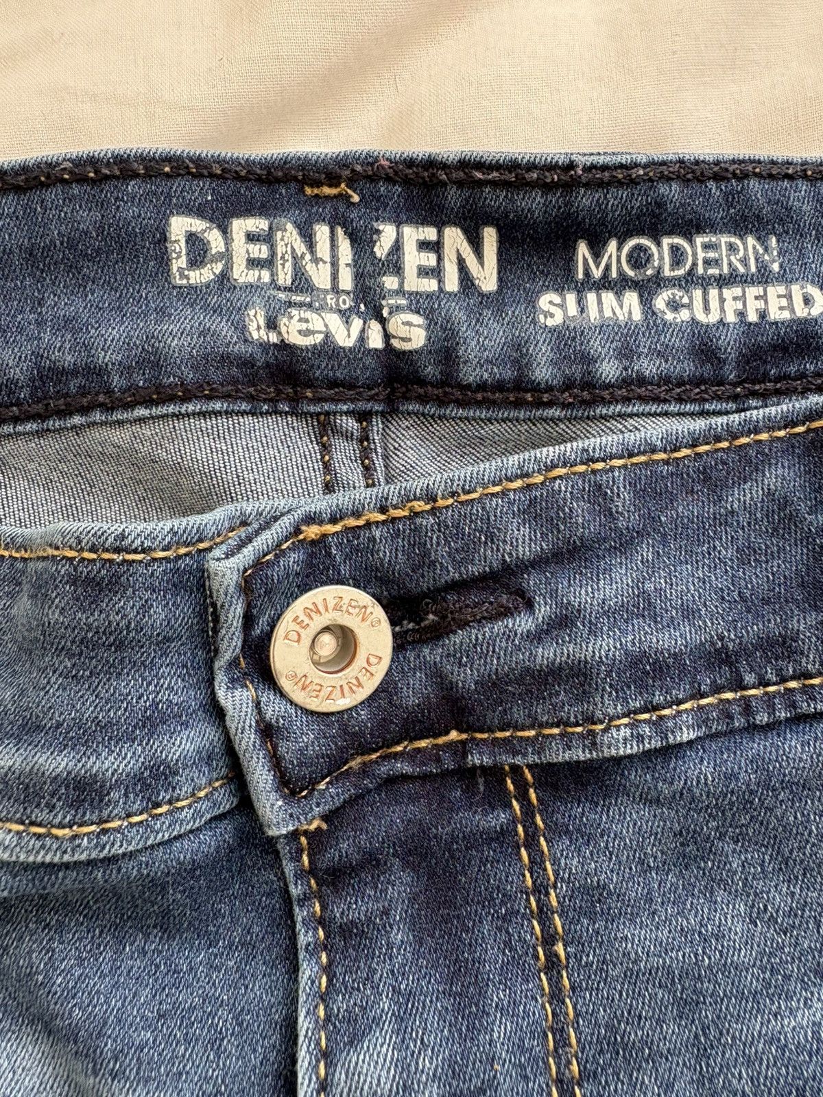 Levi's Levi’s Denizen Modern Slim Cuffed denim shorts W36 Size 36" / US 14 / IT 50 - 2 Thumbnail