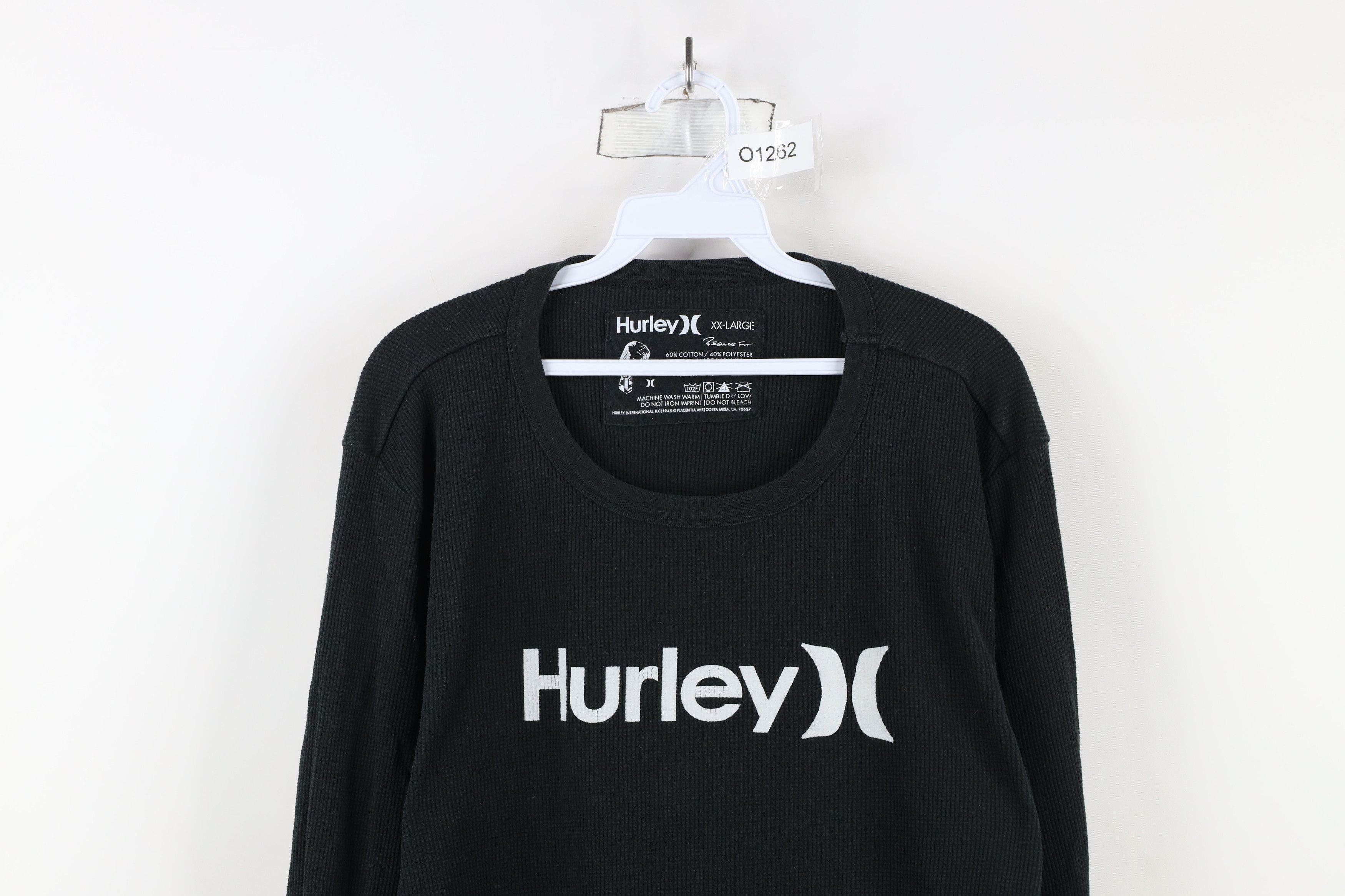 Hurley × Vintage Vintage Hurley Surfing Thermal Knit Long Sleeve T-Shirt Size US XXL / EU 58 / 5 - 2 Thumbnail