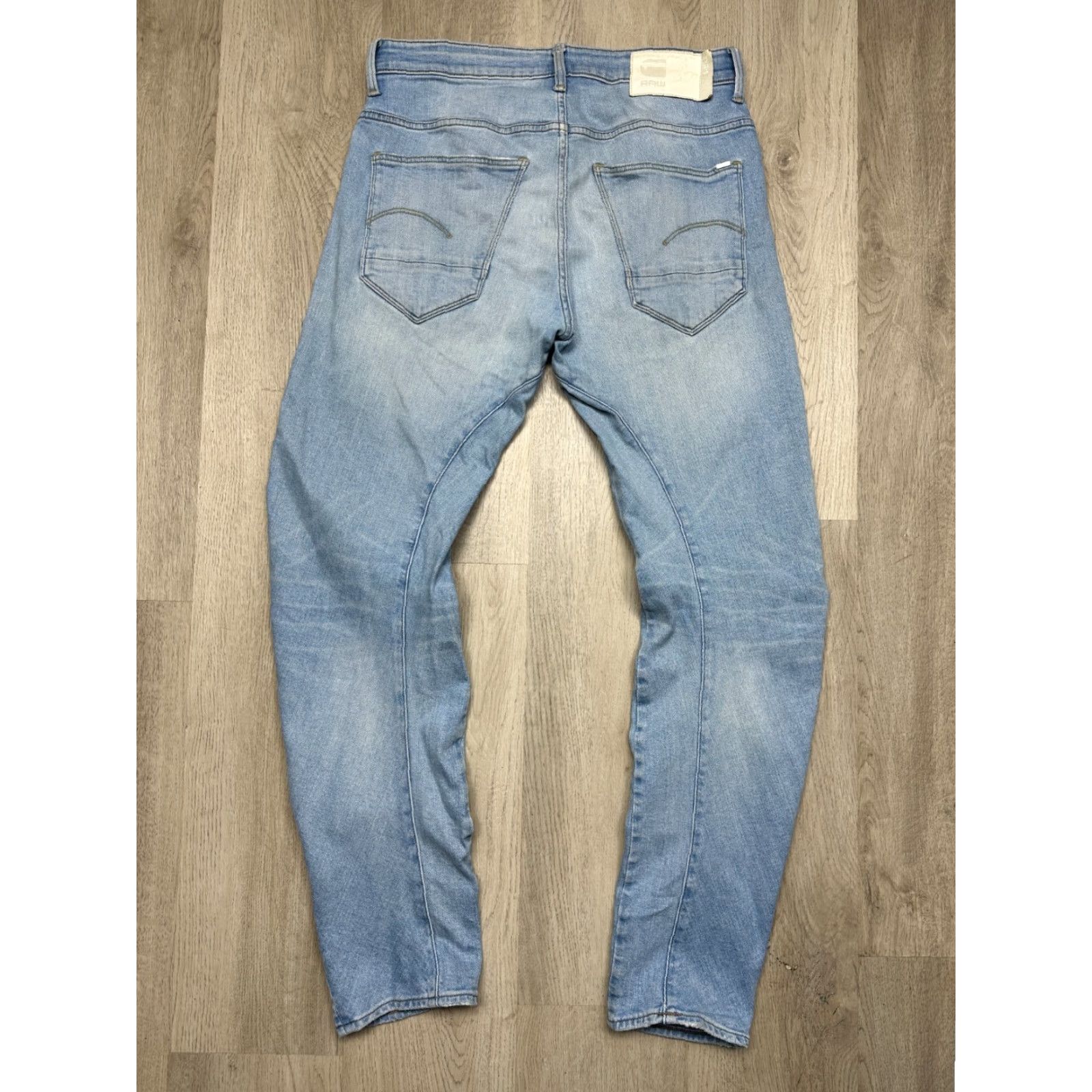 G-Star G Star Arc Jeans Mens Denim Slim 3D Arc Vintage Pants Size 32 Blue Cotton Denim Regular Inseam 34cm 82cm Waist 42cm Size US 32 / EU 48 - 5 Thumbnail
