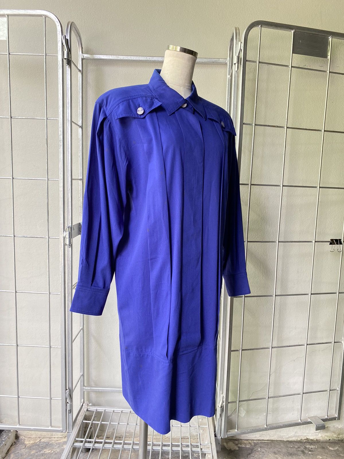 Karl Lagerfeld Karl Lagerfeld vintage blue dress Size ONE SIZE - 20 Thumbnail