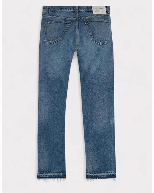 Gallery Dept. o1mle0825 5001 Selvage Denim Pants in Indigo Blue Size US 32 / EU 48 - 2 Thumbnail