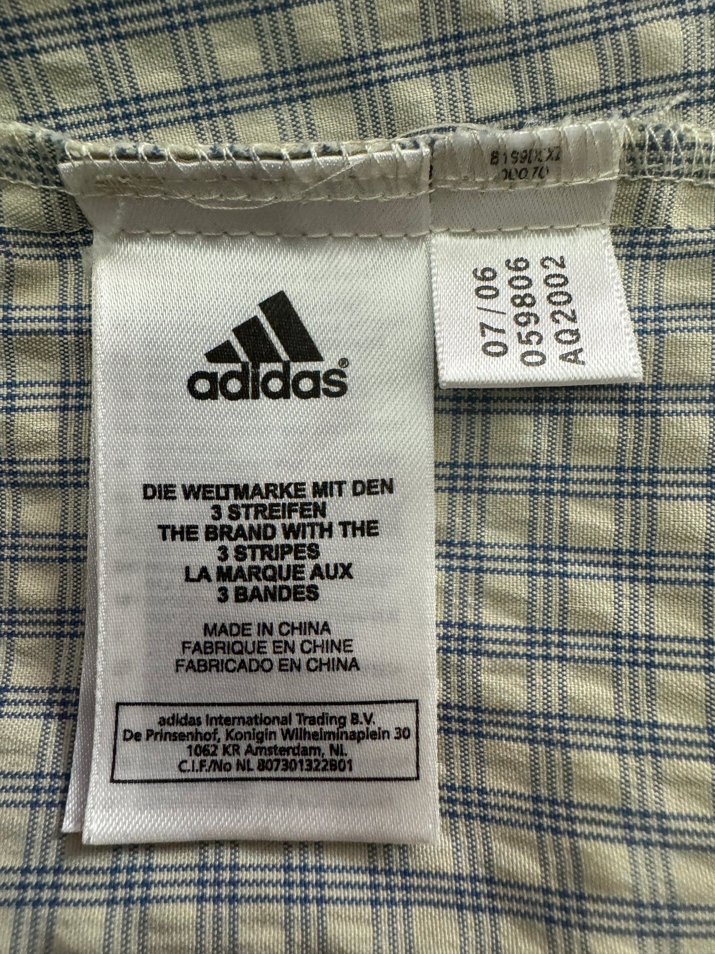Adidas × Vintage Adidas NANO-TEX Vintage Men's Trekking Check Shirt - XXL Size US XXL / EU 58 / 5 - 8 Thumbnail