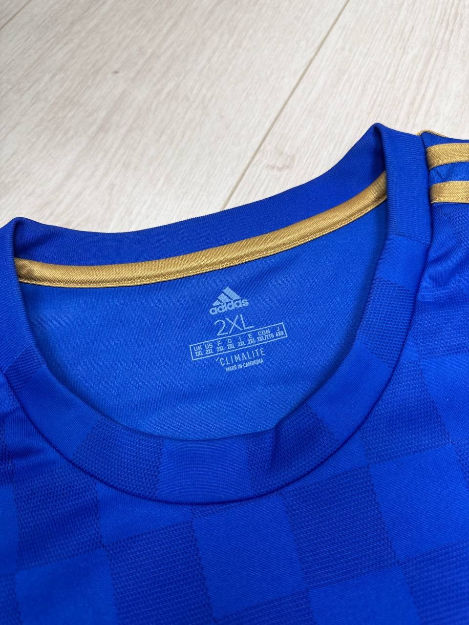Adidas Vintage adidas Leicester soccer jersey 2019-2020 gold line Size US XXL / EU 58 / 5 - 12 Thumbnail