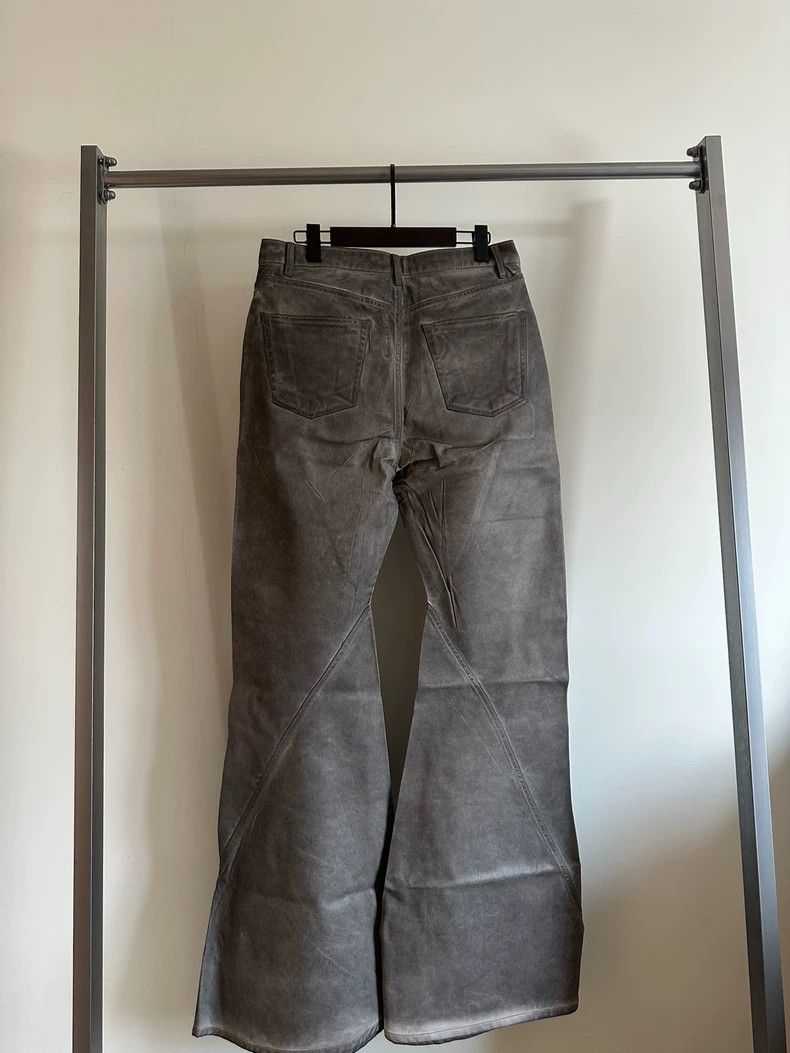 Rick Owens Rick Owens Spiral Flare Wax Jeans Size US 32 / EU 48 - 2 Thumbnail